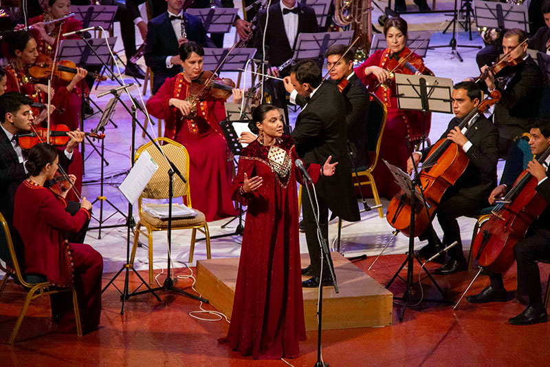 Concert of the Turkmen State Symphony Orchestra