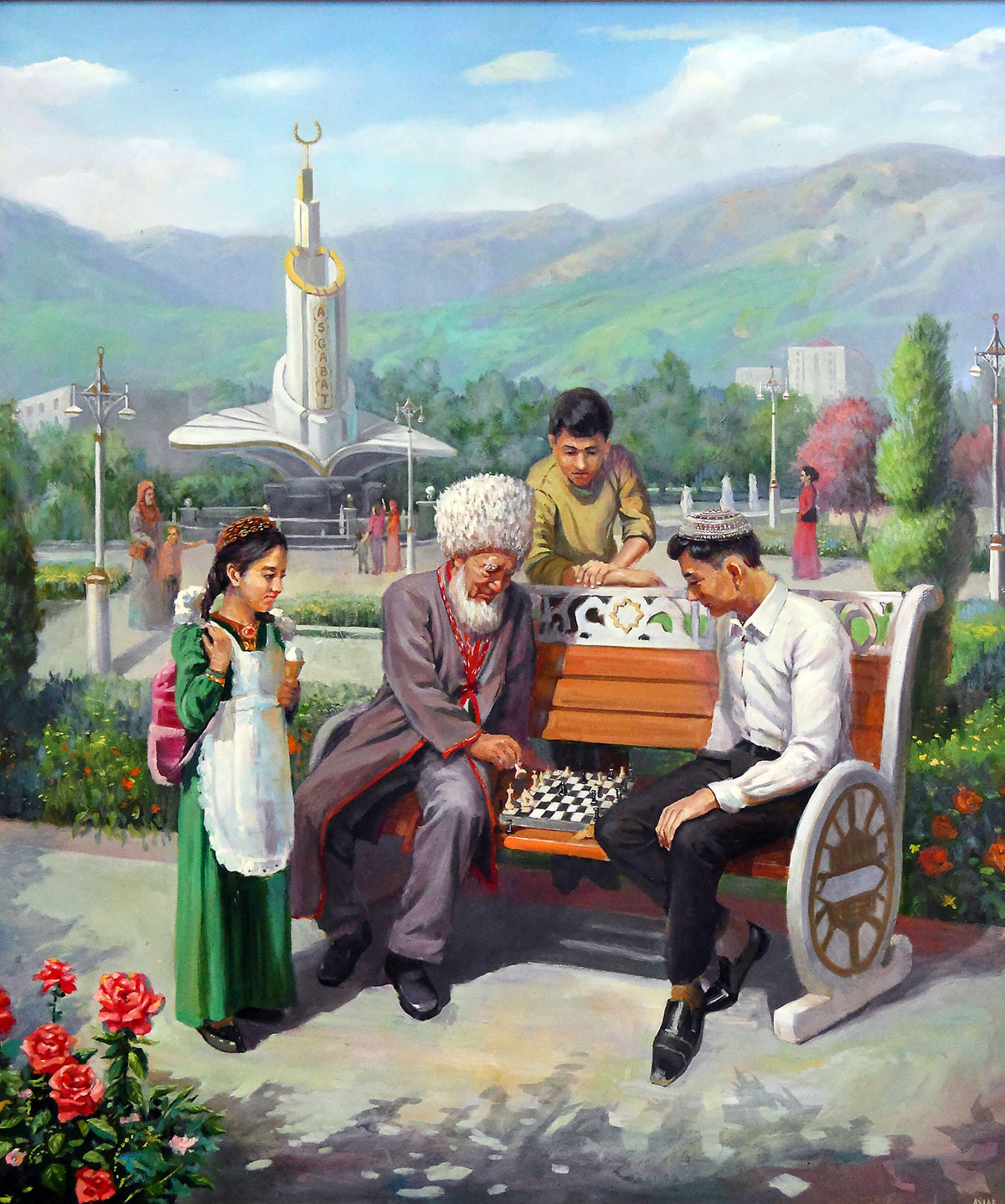 Türkmenistanyň Garaşsyzlygynyň 31 ýyllygy mynasybetli sergi