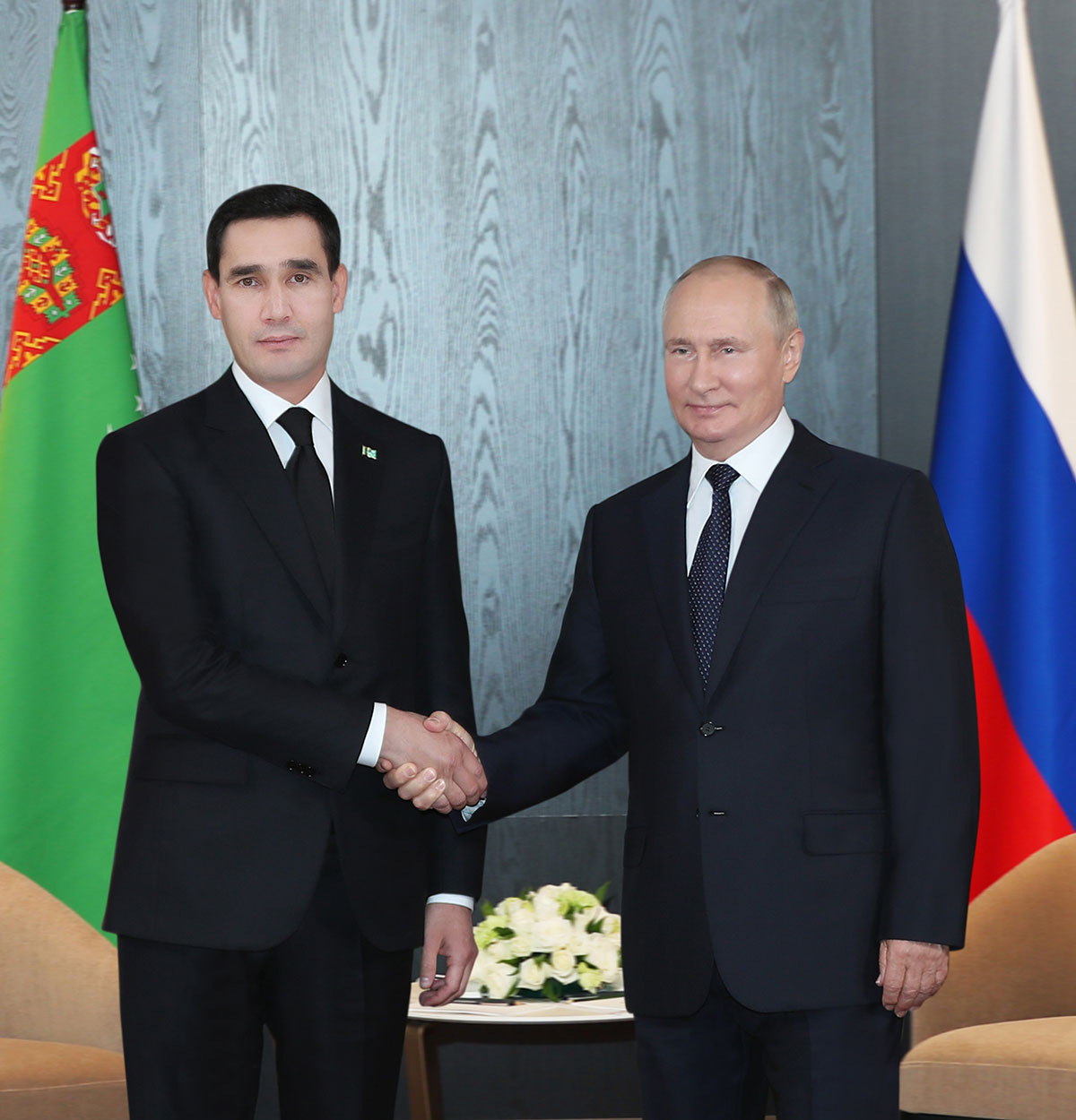 Встреча Президента Туркменистана с Президентом Российской Федерации