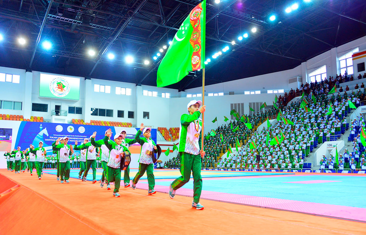Honoring the winners of international tournaments took place in Ashgabat