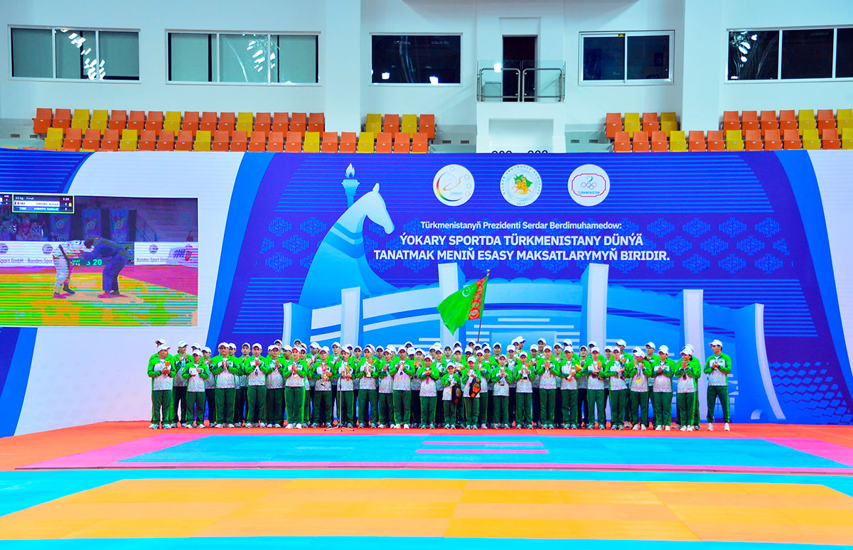 Honoring the winners of international tournaments took place in Ashgabat