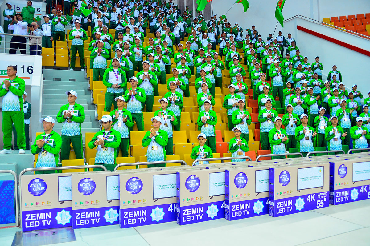 В Ашхабаде состоялось чествование призёров международных турниров