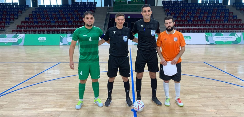 Turkmen futsal players beat the Azerbaijani national team in preparation for the Asian Cup-2022
