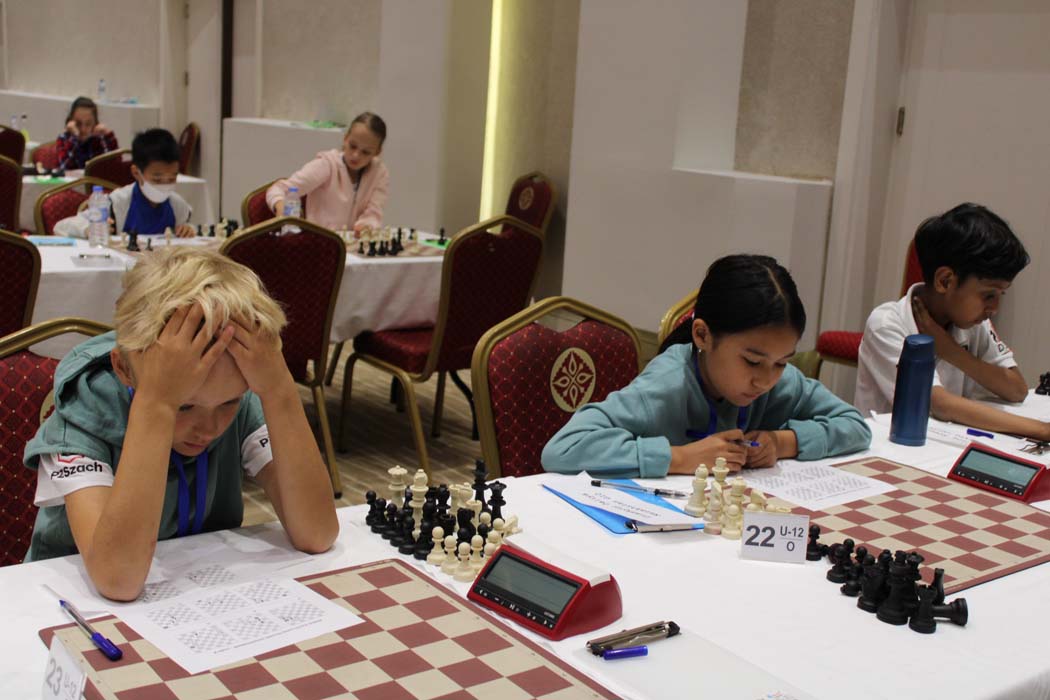 Another day at the World Championship in Batumi ended triumphantly for young Turkmen chess players