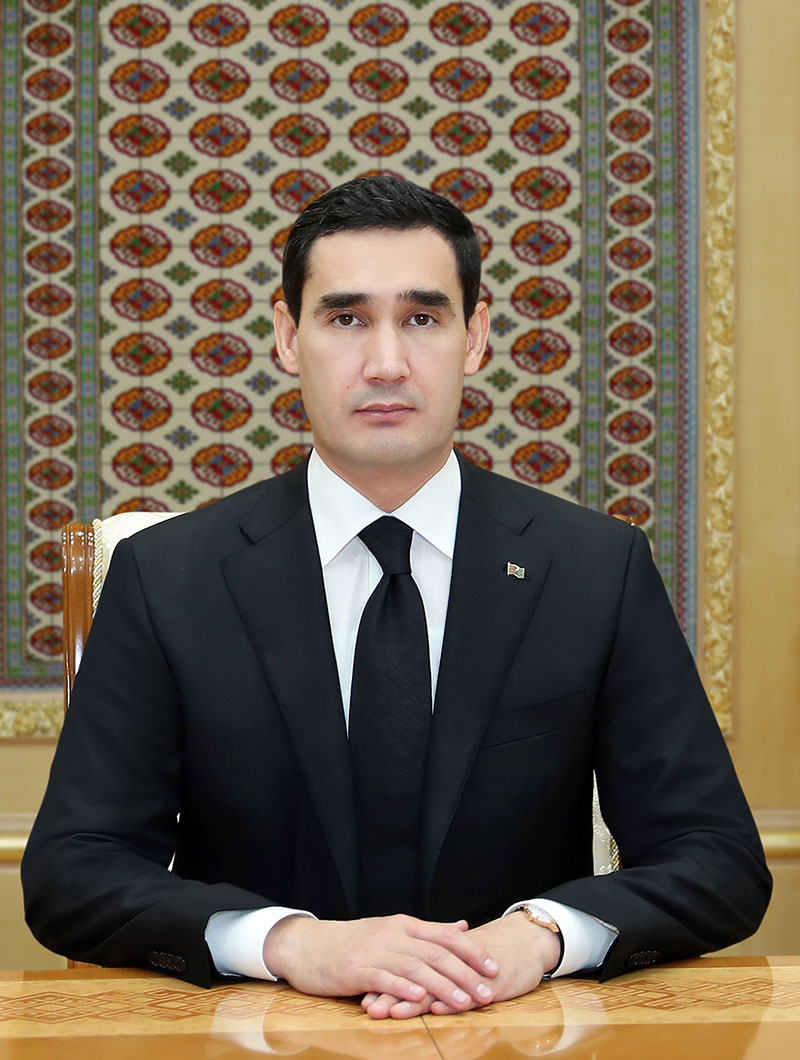 The President of Turkmenistan received the Governor of St. Petersburg