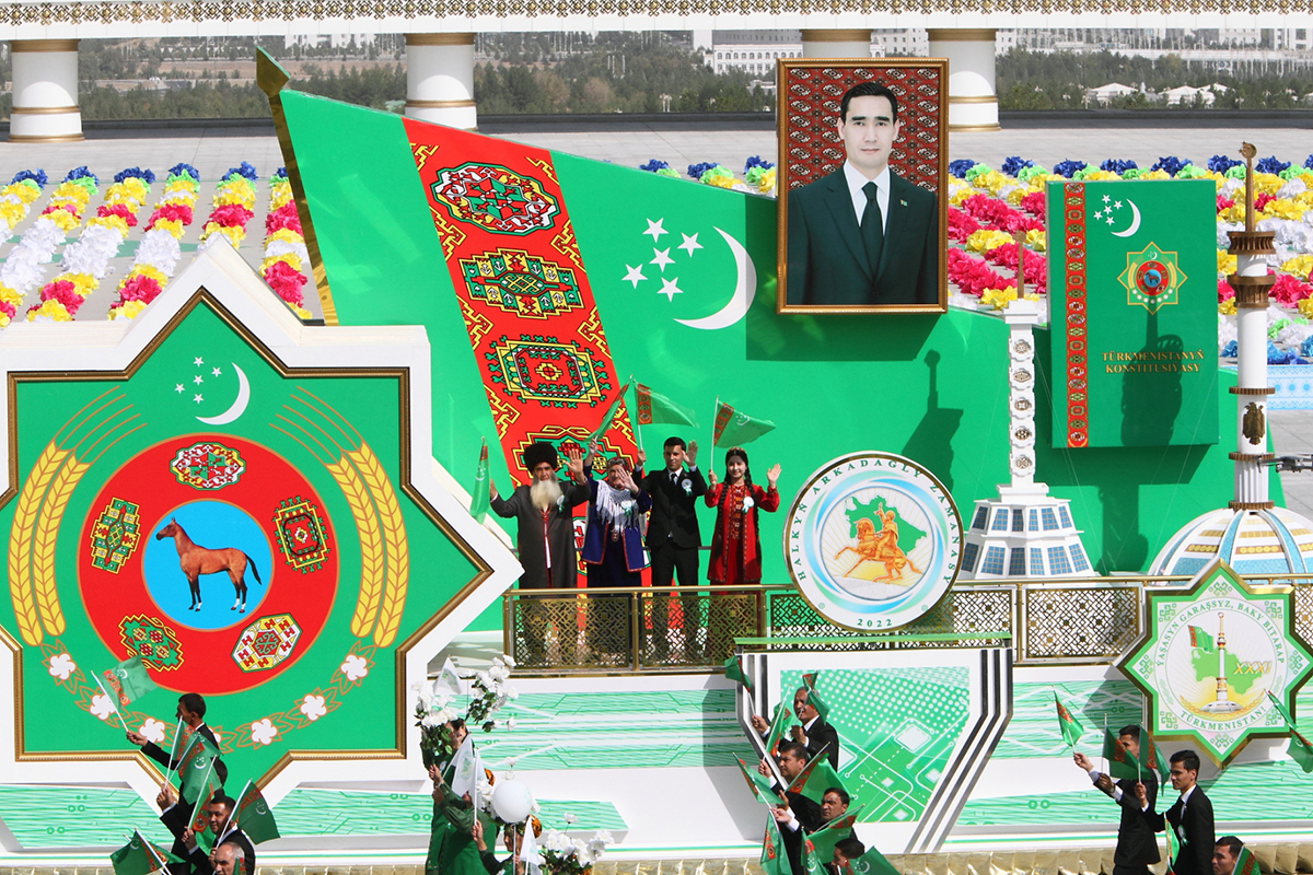 Türkmenistanyň Garaşsyzlygynyň 31 ýyllygy mynasybetli dabaraly ýöriş