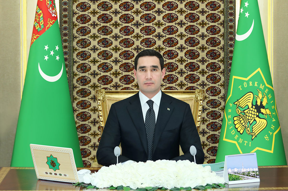 Türkmenistanyň Ministrler Kabinetiniň giňişleýin mejlisi