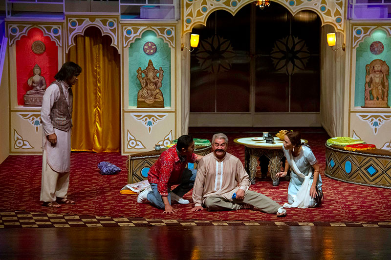 The premiere performance of the play «Yşk mekany Hindistan» was held in Ashgabat