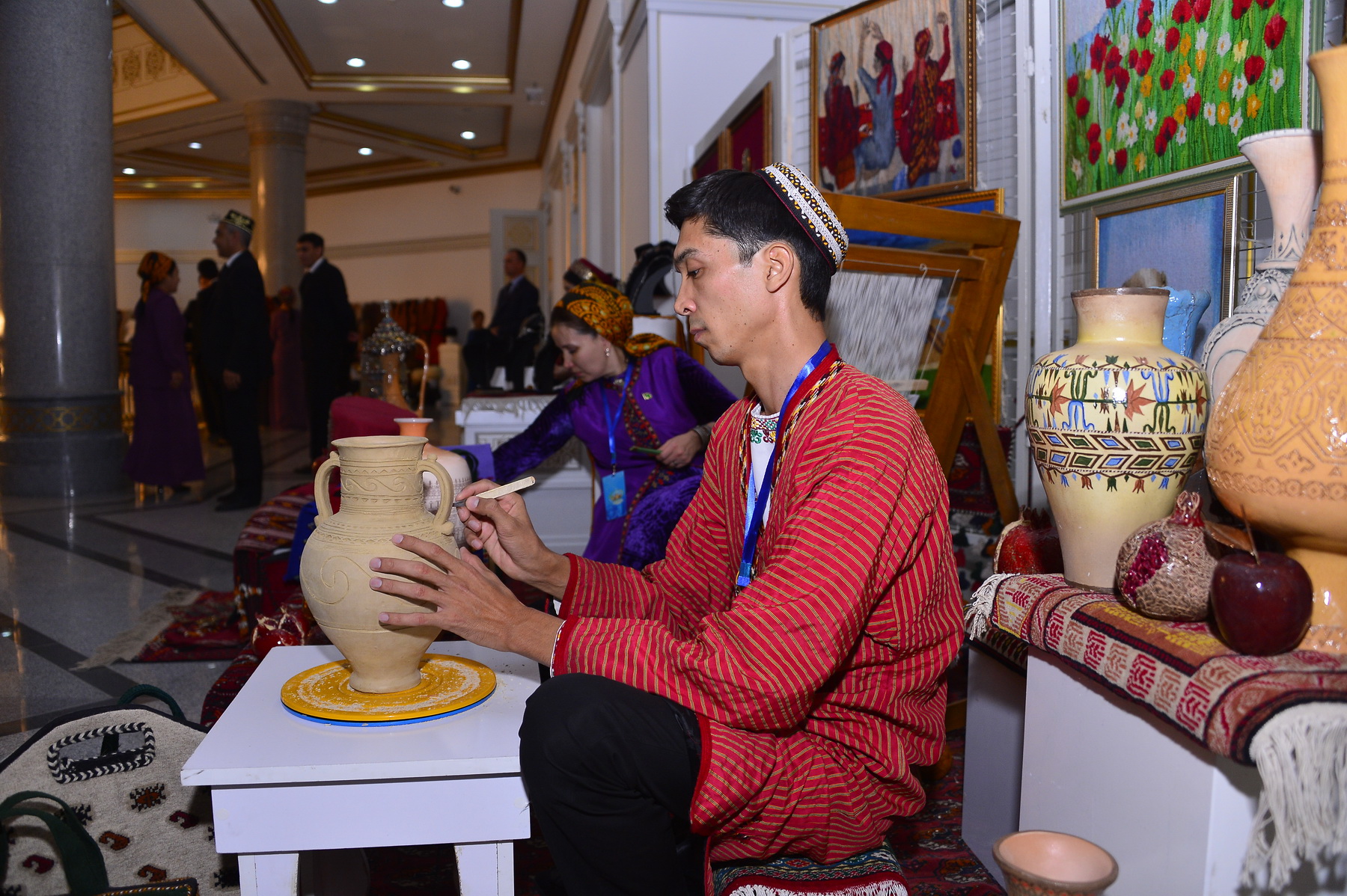 An International Thematic Festival is being held in Turkmenistan