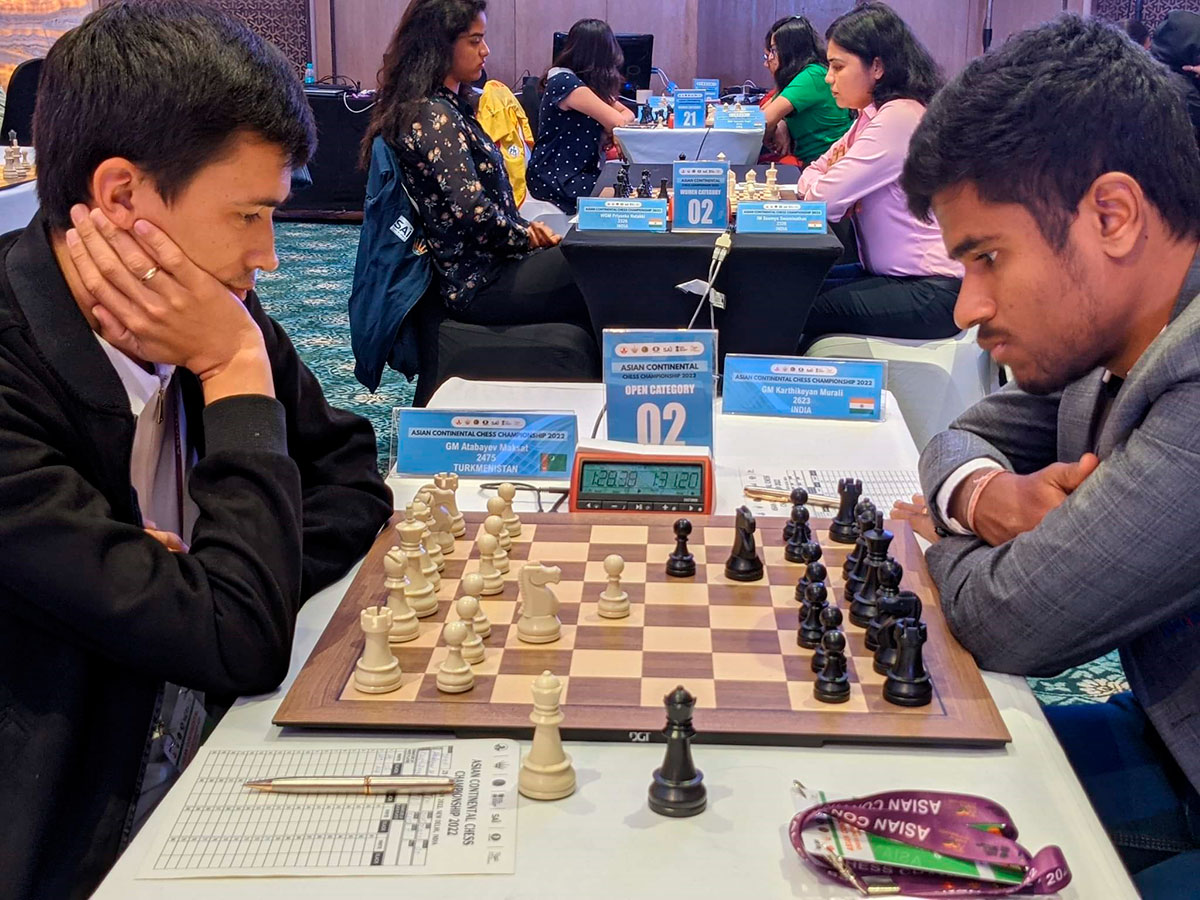Туркменские шахматисты выполнили международные нормы на чемпионате Азии в Индии