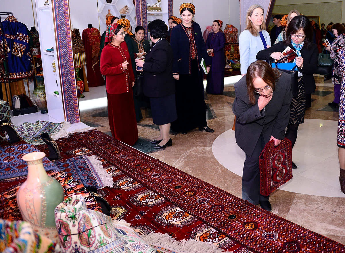 A meeting of the Dialogue of Women of the States of Central Asia was held in Ashgabat