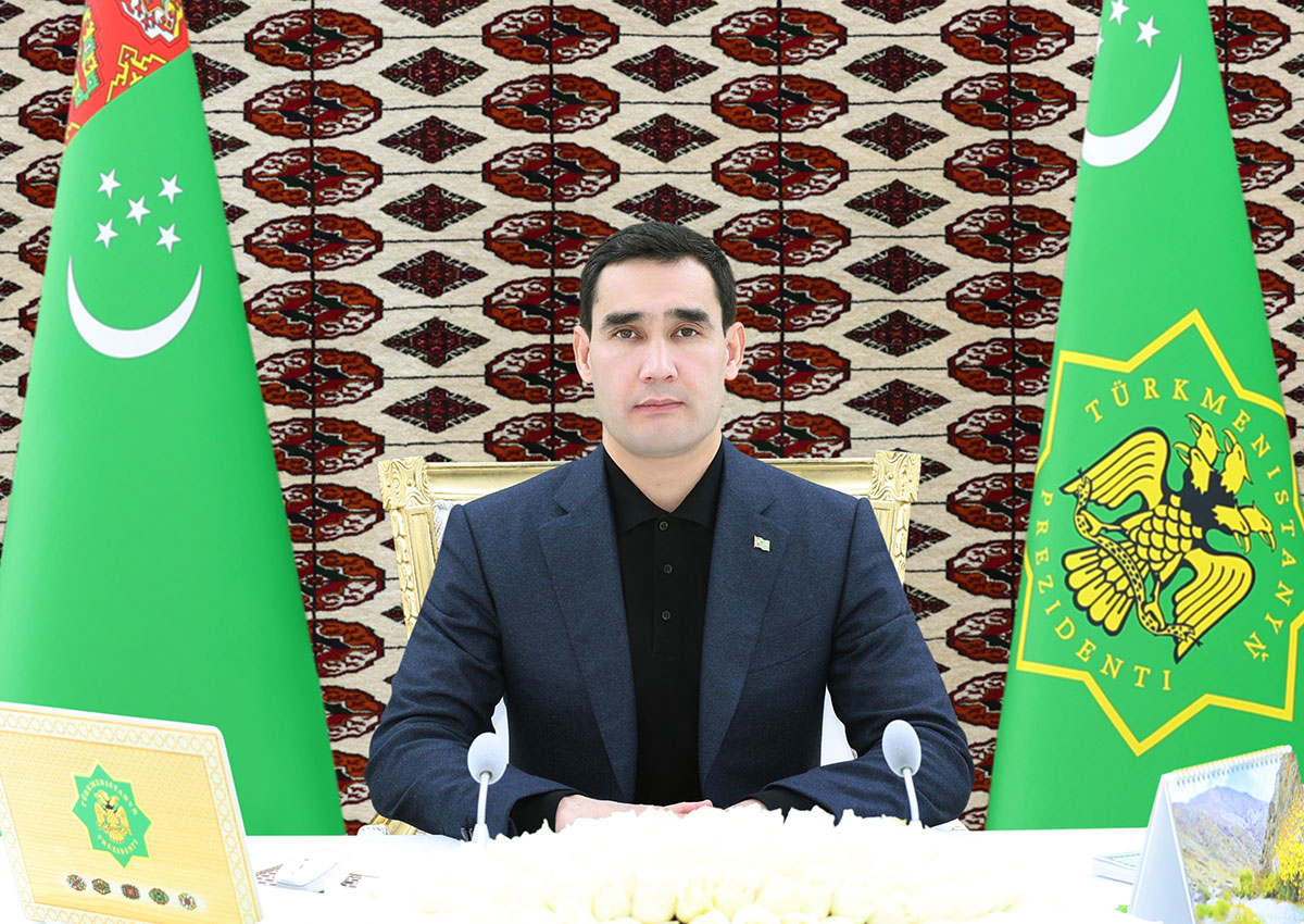 Türkmenistanyň Ministrler Kabinetiniň giňişleýin göçme mejlisi