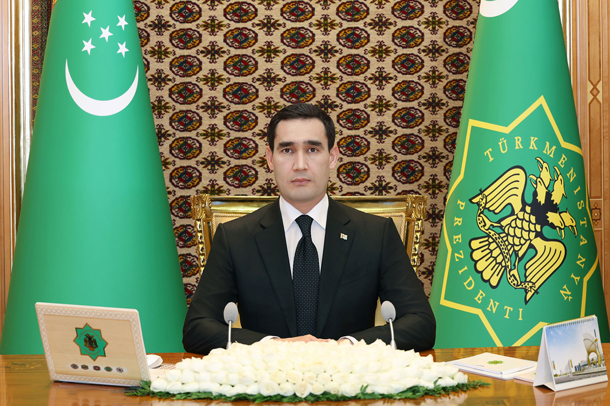 Совместное заседание Кабинета Министров и Государственного совета безопасности Туркменистана