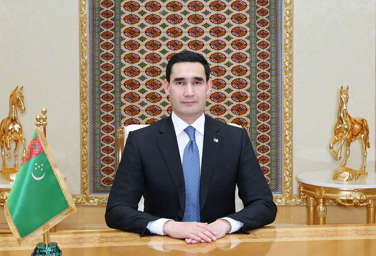 Президент Туркменистана принял Чрезвычайного и Полномочного Посла Государства Катар