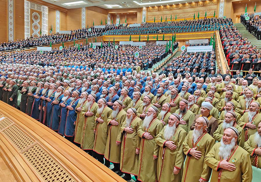 В Ашхабаде началось совместное заседание Милли Генгеша Туркменистана, представителей общественности страны