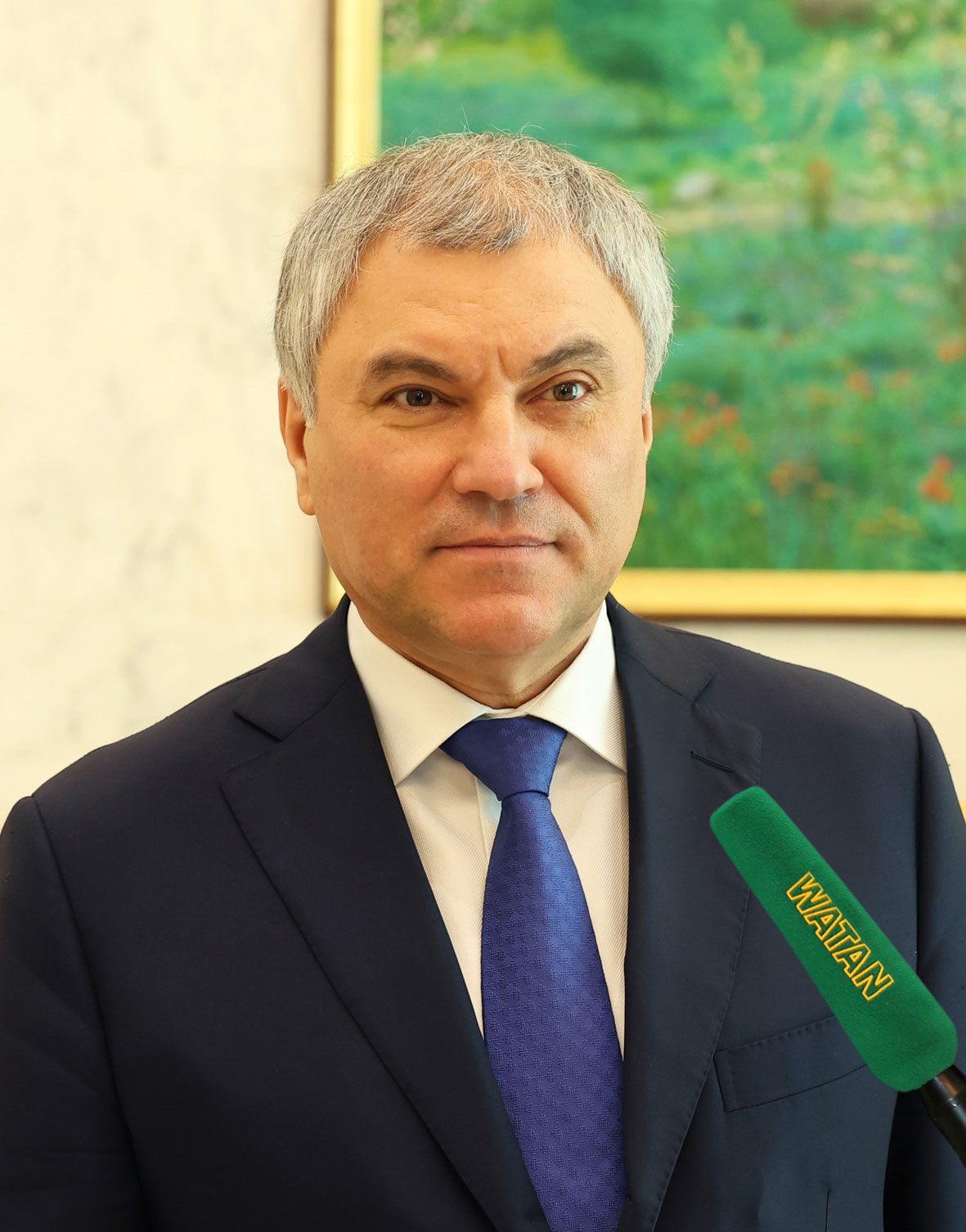Türkmenistanyň Prezidenti Russiýa Federasiýasynyň Federal Ýygnagynyň Döwlet Dumasynyň Başlygyny kabul etdi