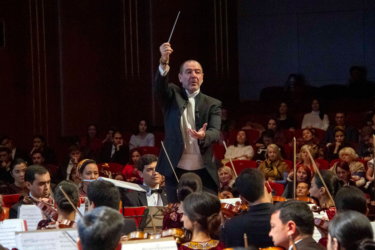 Berlioz, Debussy and Dvořák were performed for Ashgabat lovers of classical music