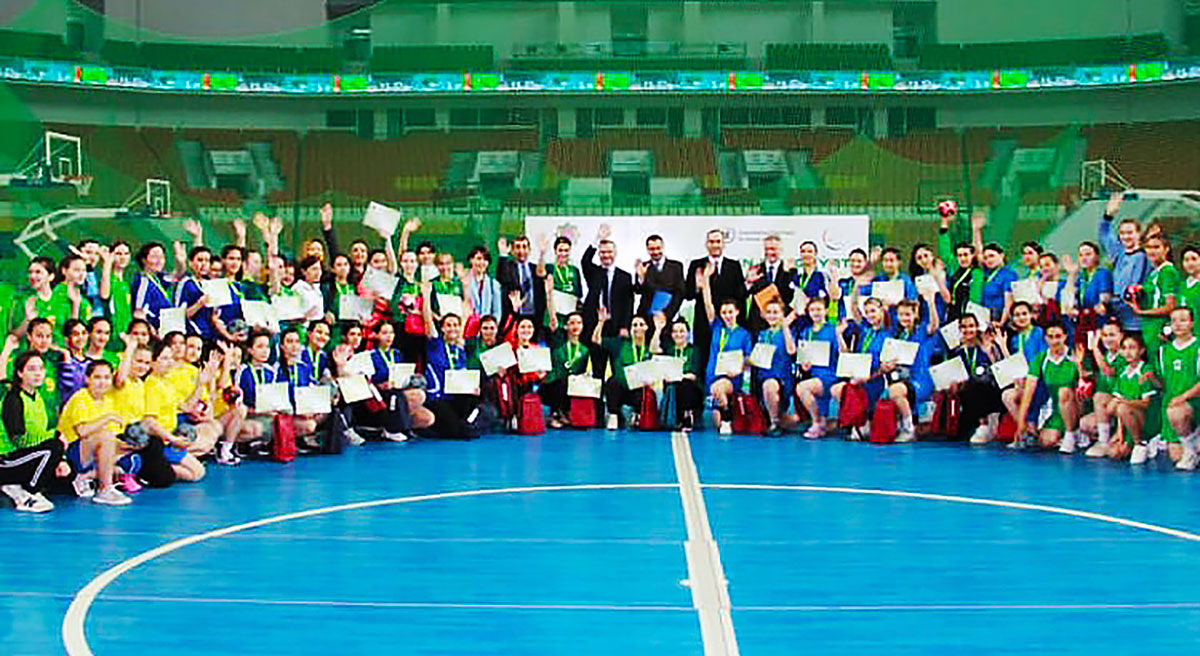 Гандболистки Ашхабада – победители чемпионата Туркменистана