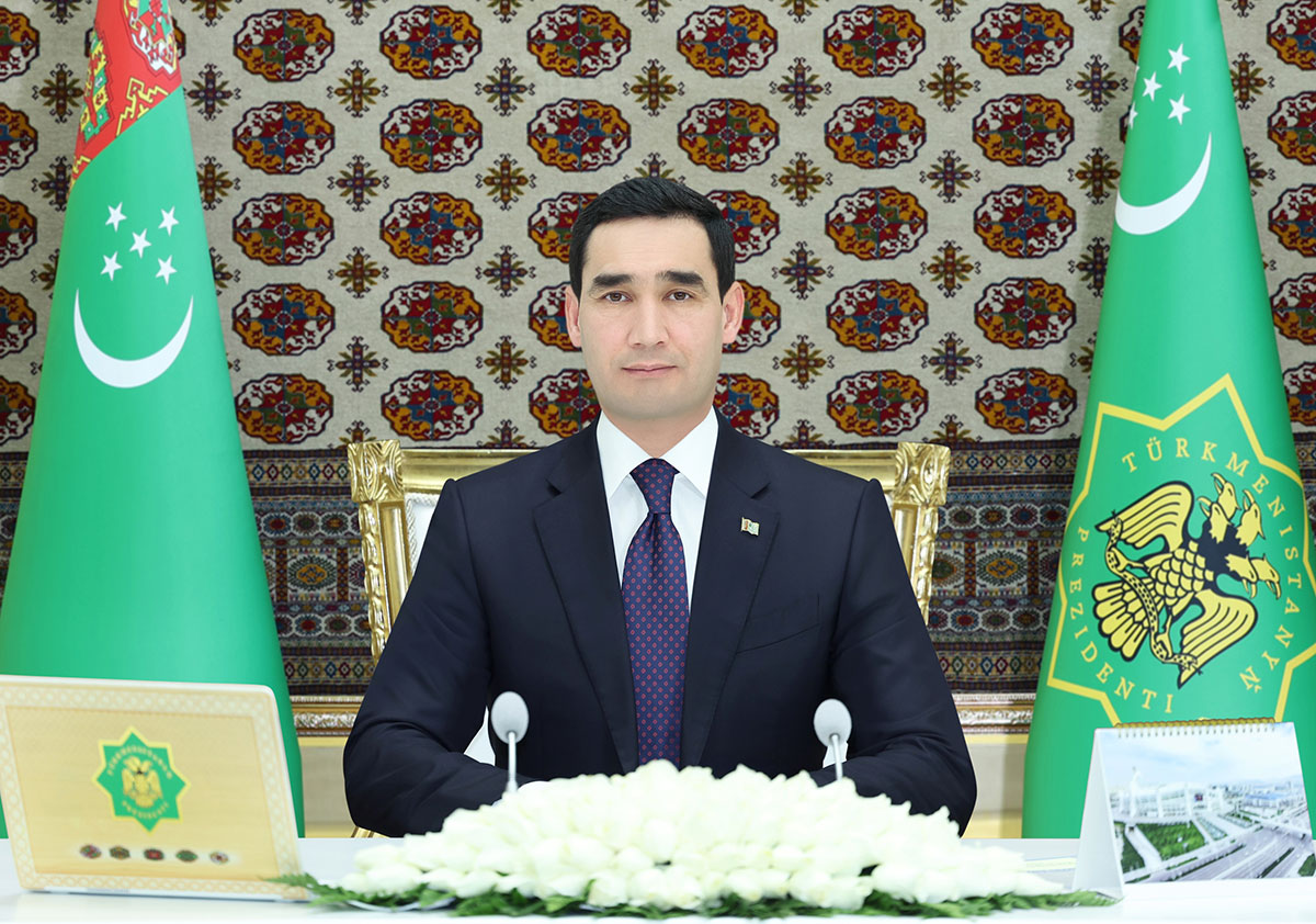 Глава государства принял участие в первом заседании Меджлиса Туркменистана нового созыва