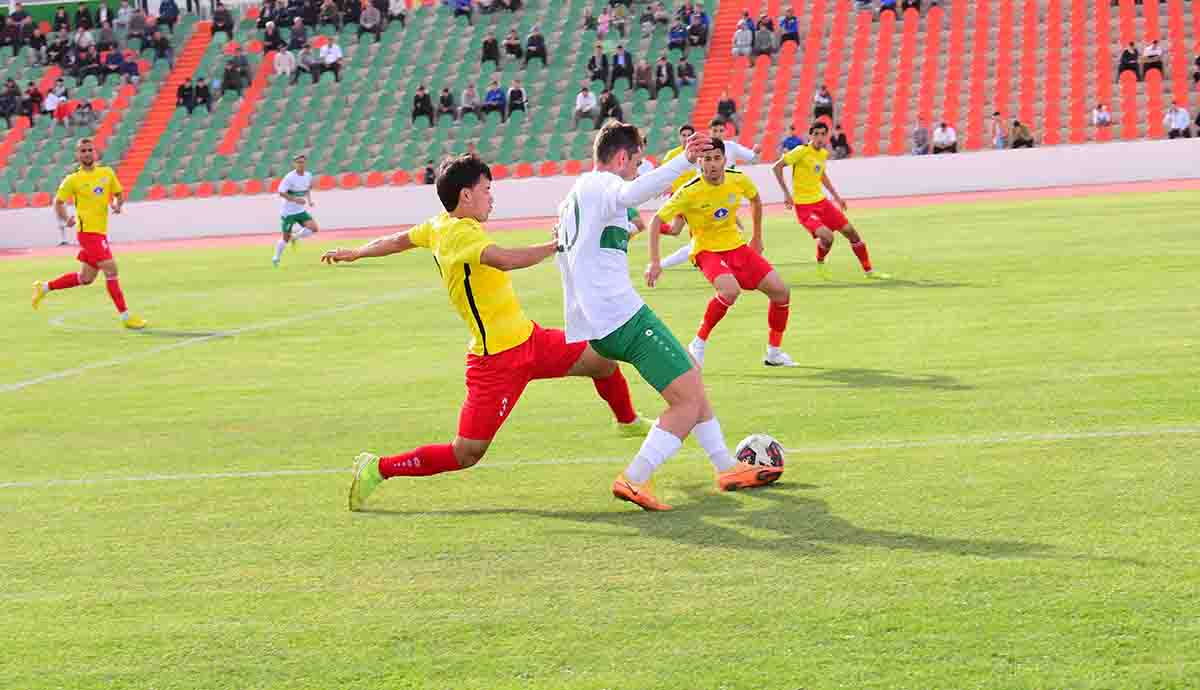 "Arkadag" debuted with a victory in the championship of Turkmenistan on football