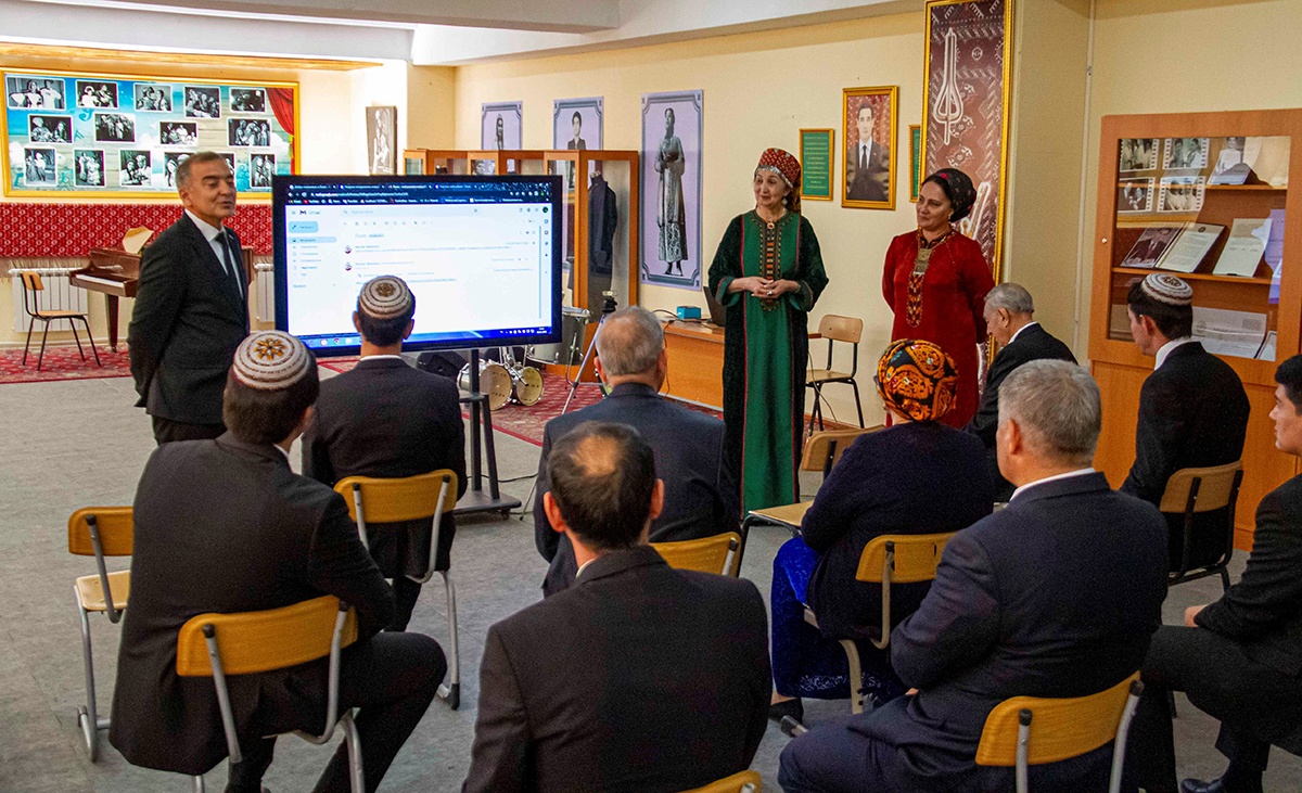 Turkmen composers took part in a master class on the use of digital technologies