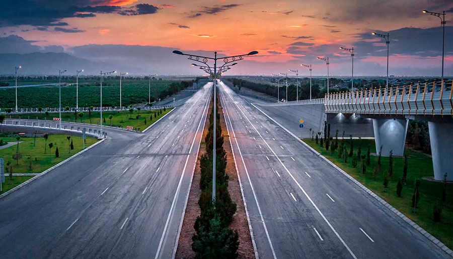 It is windy and rainy again in Turkmenistan