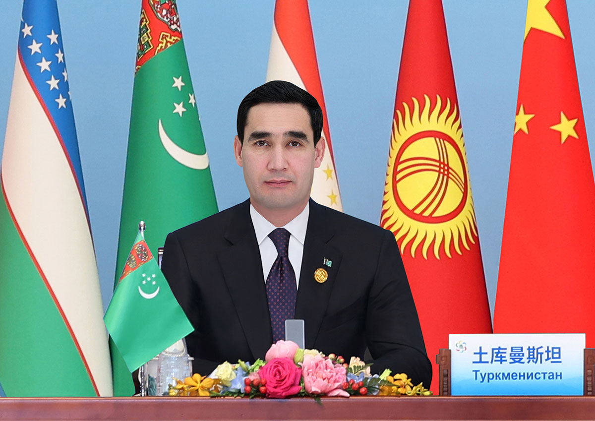 Выступление Президента Туркменистана Сердара Бердымухамедова на первом Саммите глав государств формата «Центральная Азия–Китай»