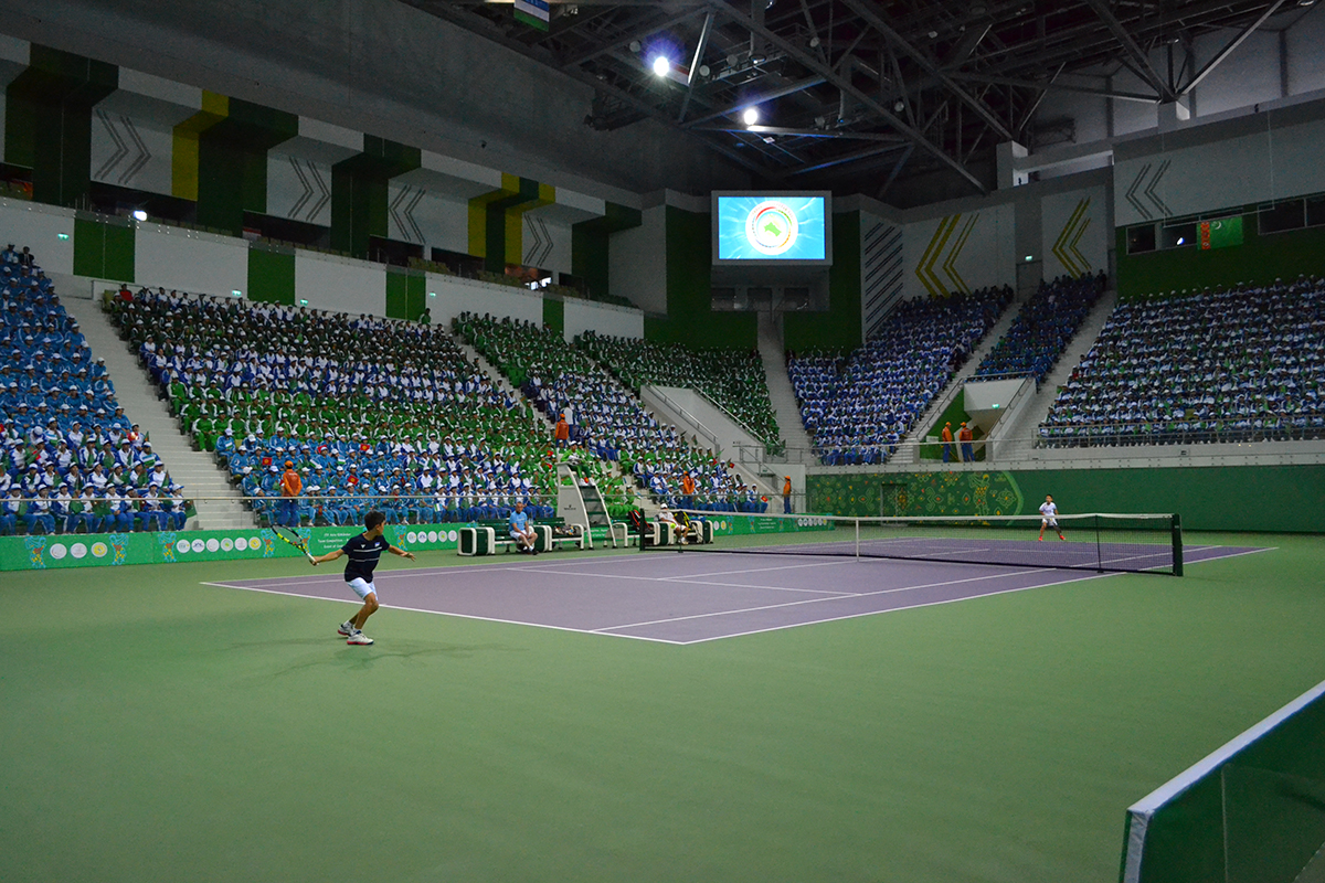 Türkmenistanly tennisçiler paýtagtymyzda geçirilýän sebitleýin sport ýaryşynda ikinji ýeňşini baýram etdiler