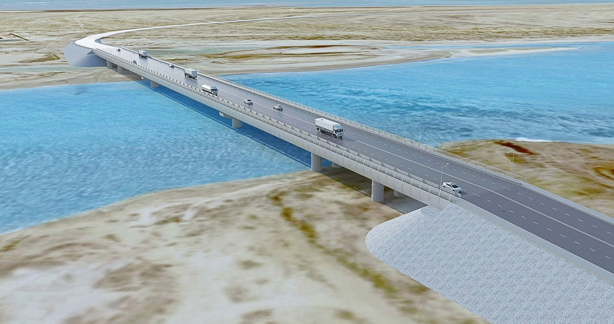 Новые дороги и мосты Туркменистана