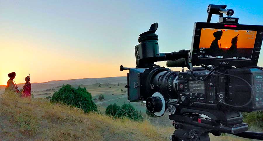 Туркменские кинематографисты начали съемку документальных фильмов о Махтумкули Фраги
