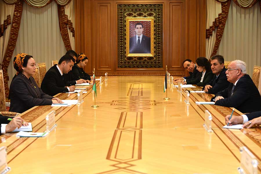 Prospects for cooperation between Turkmenistan and the State of Palestine discussed