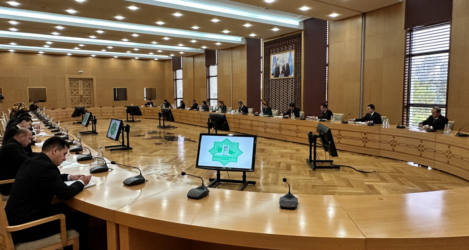 A meeting of the National Commission of Turkmenistan for UNESCO