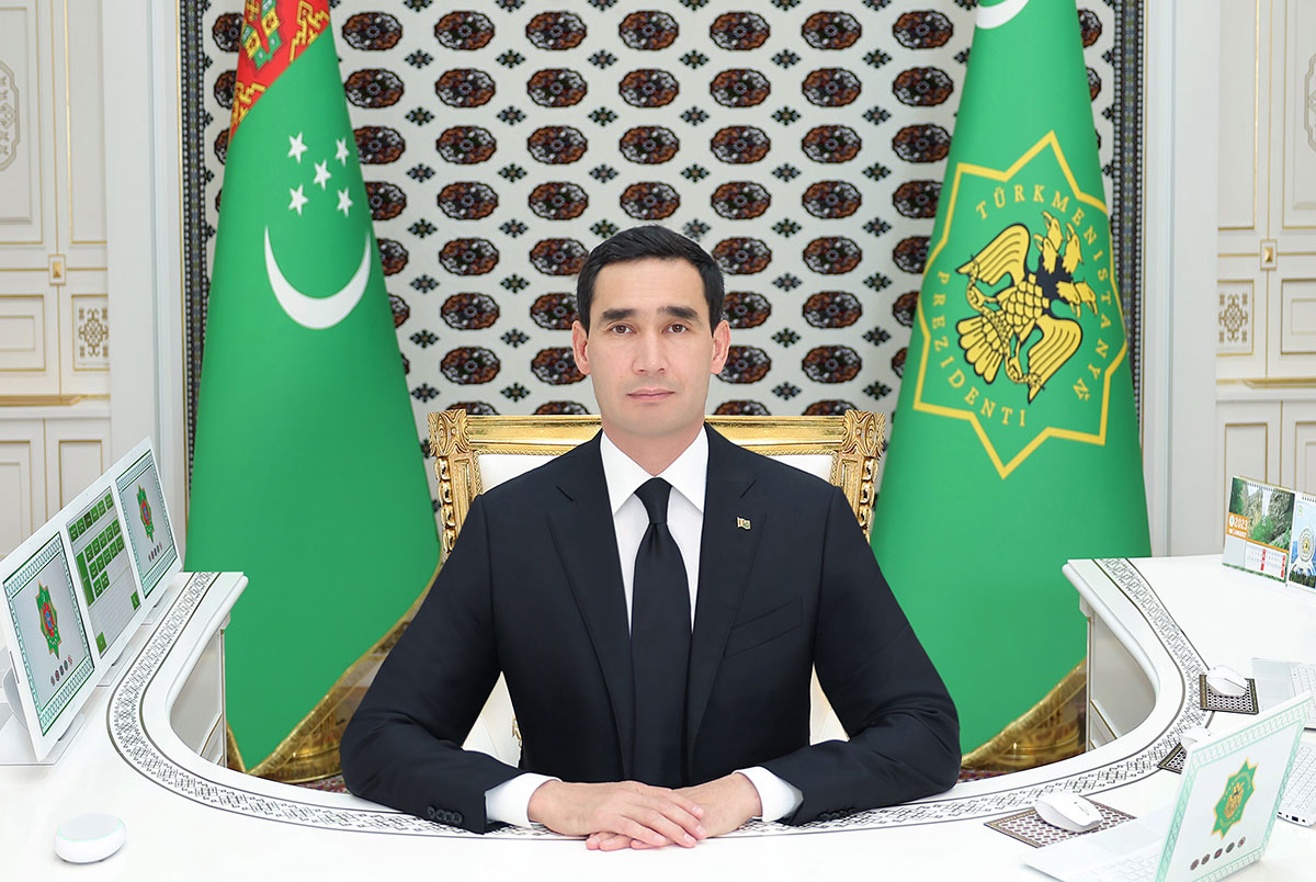 The President of Turkmenistan held a working meeting via a digital system