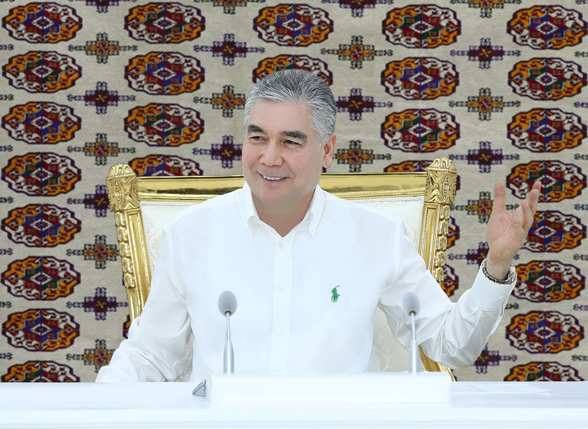 Национальный Лидер туркменского народа, Председатель Халк Маслахаты Туркменистана посетил санаторий «Arçman»