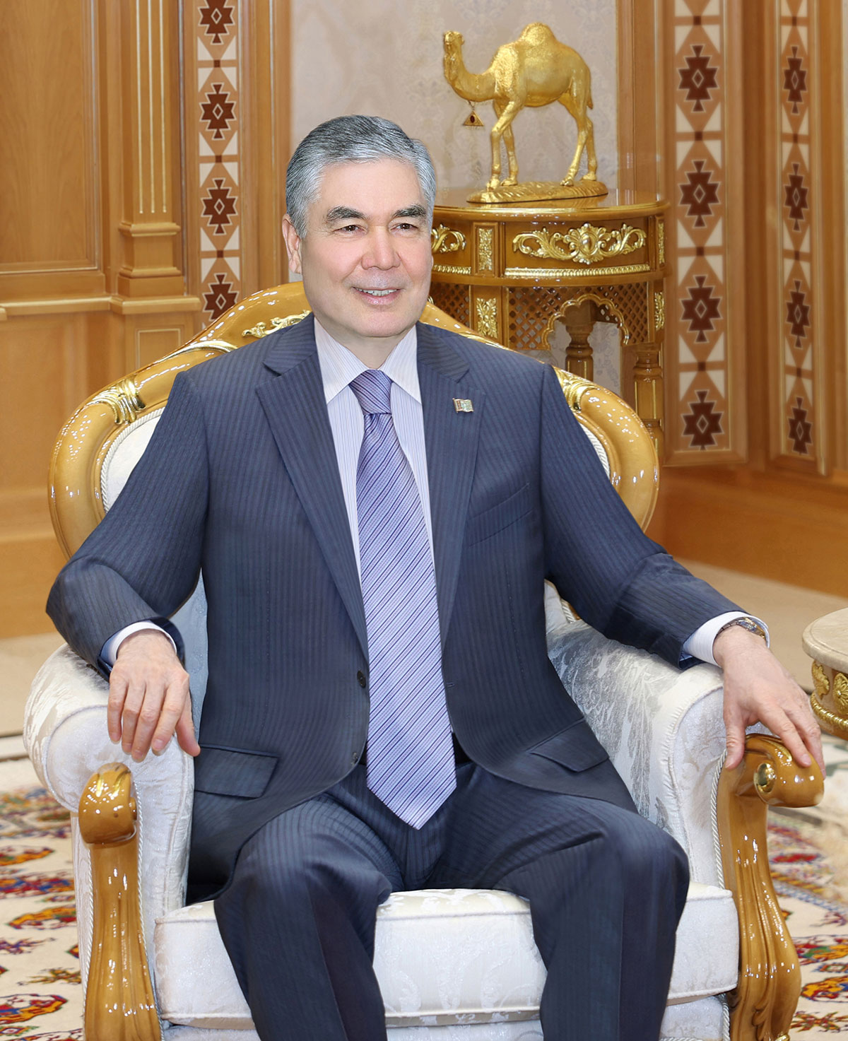 The meeting of the Chairman of the Halk Maslahaty of Turkmenistan with the President of the University of Tsukuba