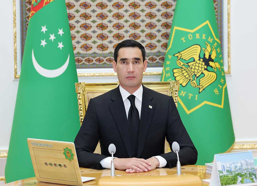 The meeting of the State Security Council of Turkmenistan