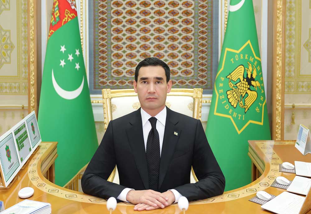 The meeting of the Cabinet of Ministers of Turkmenistan