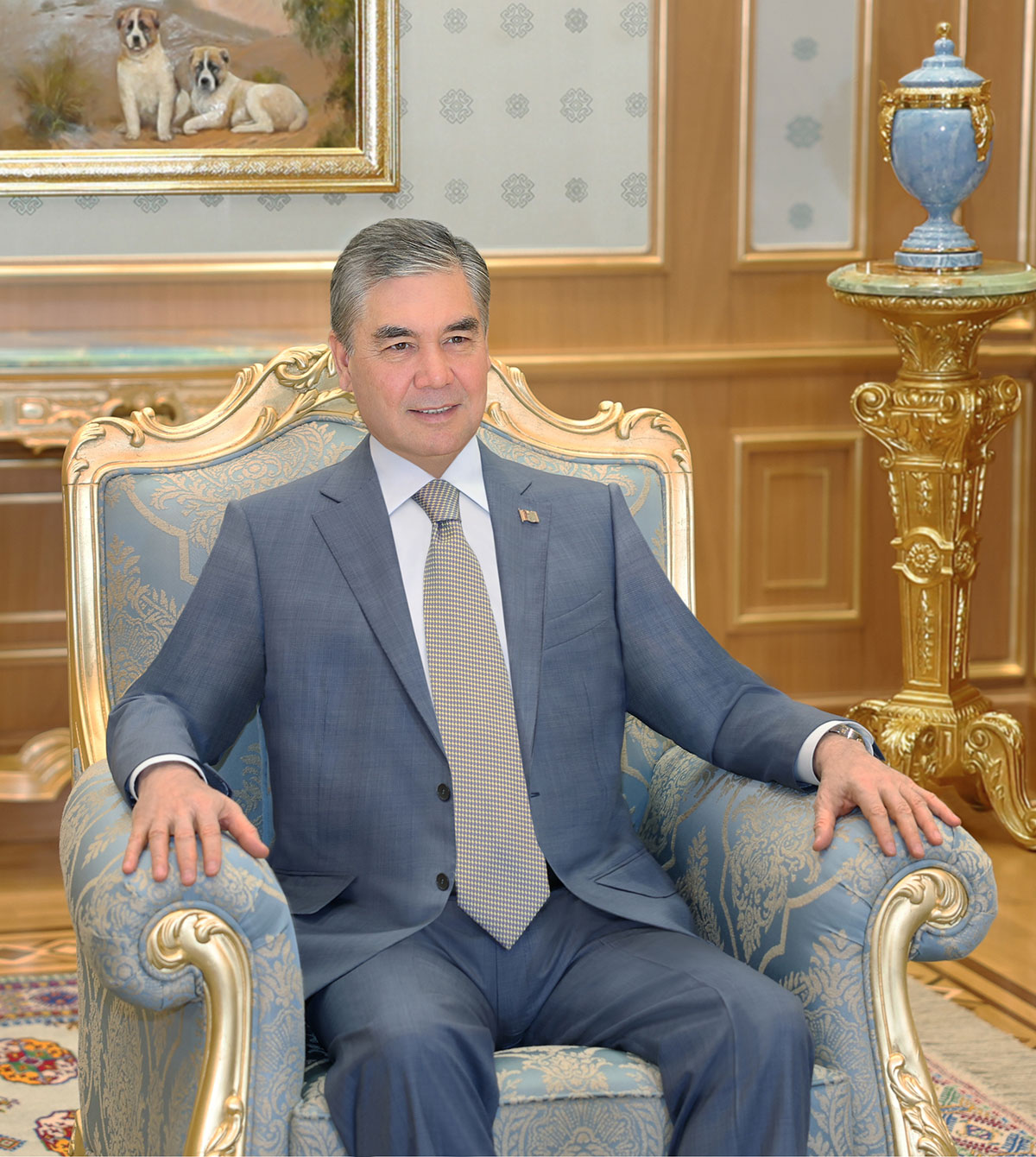 Meeting of the Chairman of the Halk Maslahaty of Turkmenistan with the Governor of St. Petersburg