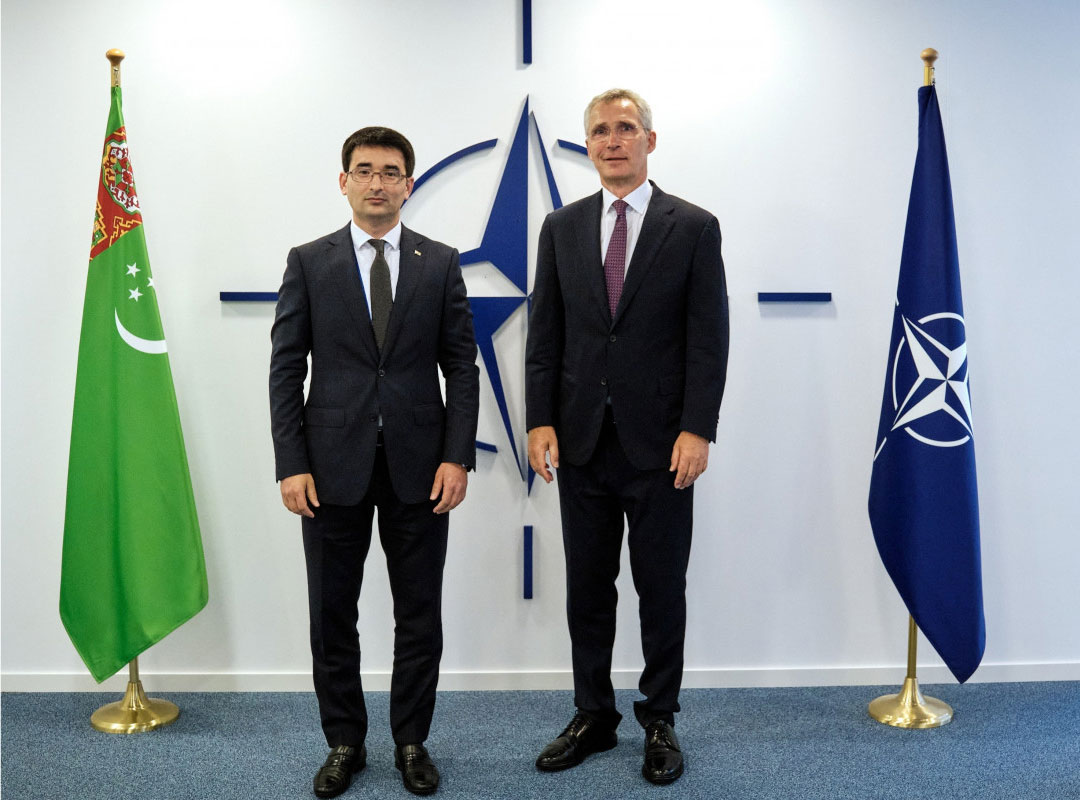 The head of Turkmenistan's mission to NATO has been accredited