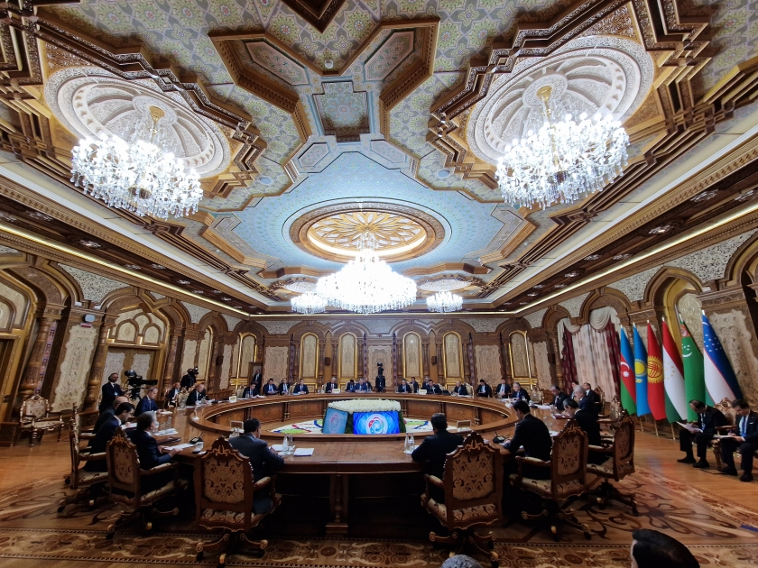 Выступление Президента Туркменистана  Сердара Бердымухамедова на пятой Консультативной встрече глав государств Центральной Азии