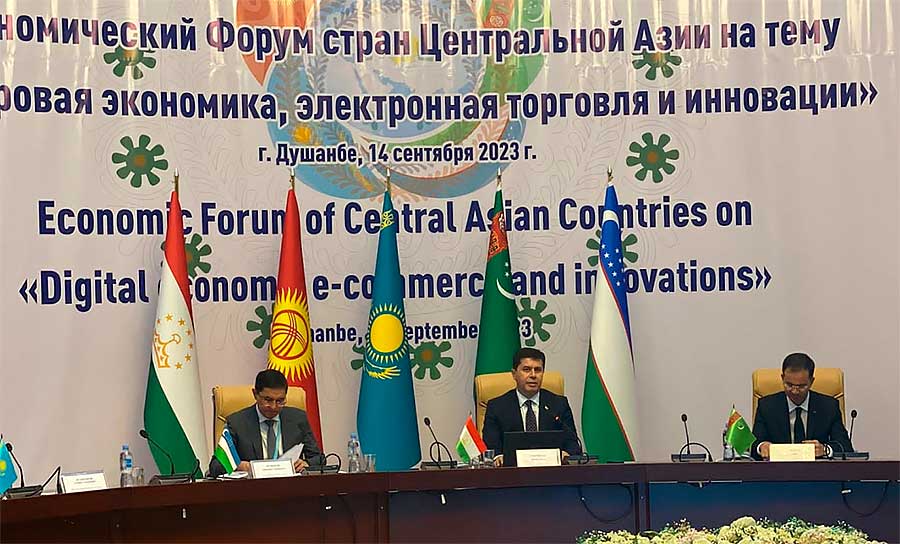 The delegation of Turkmenistan took part in the Economic Forum of Central Asian countries