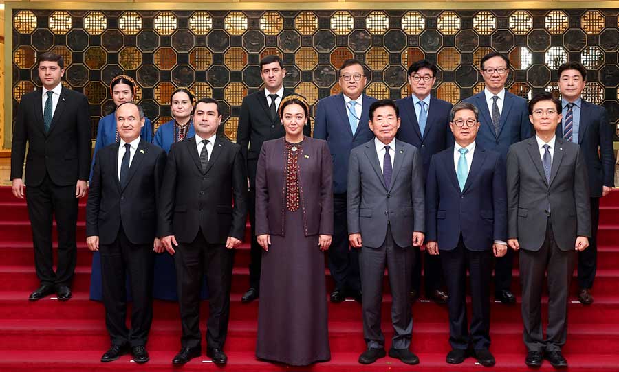 The parliamentary delegation of Turkmenistan is on a visit to the Republic of Korea