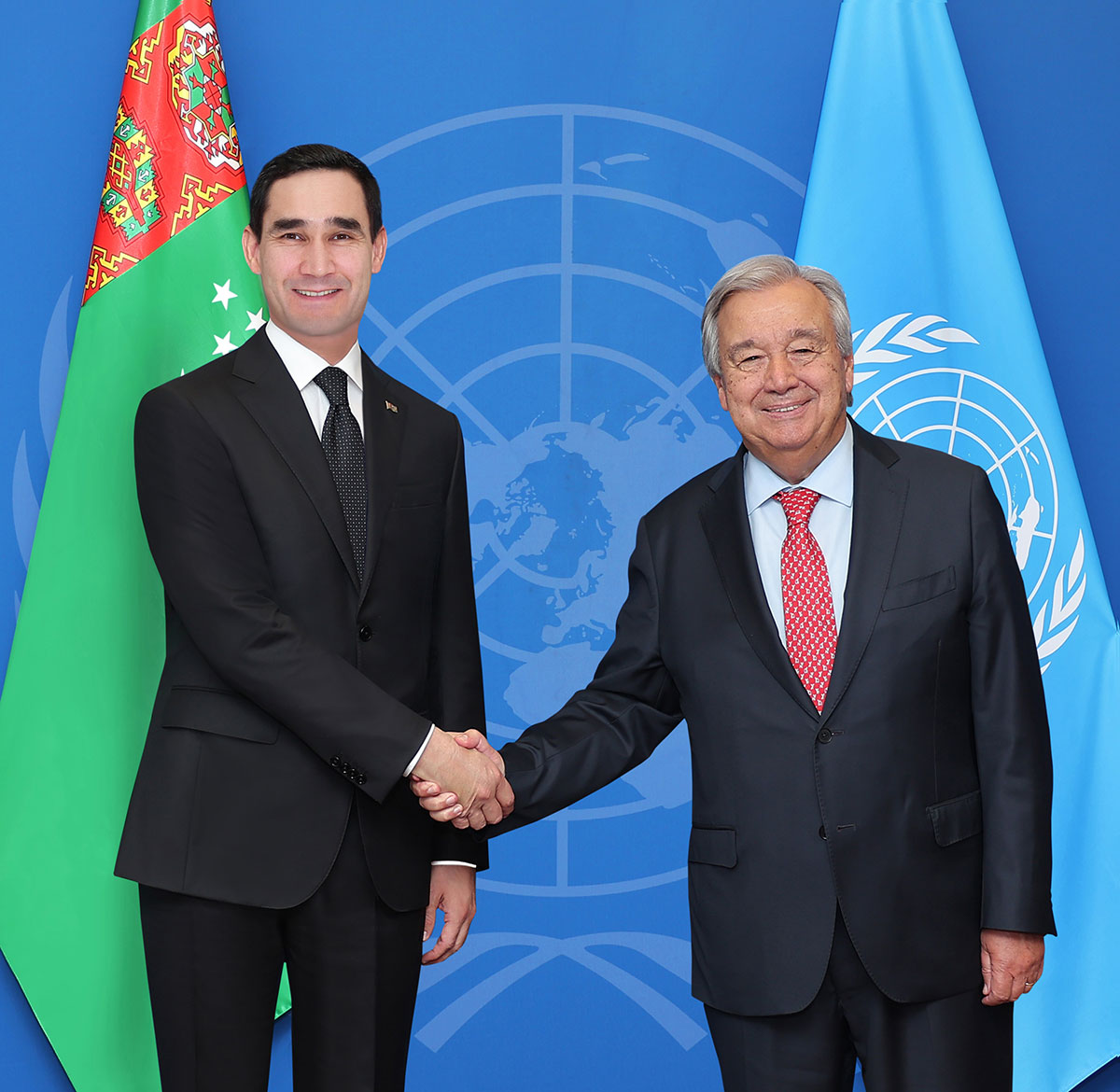 Türkmenistanyň Prezidenti Birleşen Milletler Guramasynyň Baş sekretary bilen duşuşdy