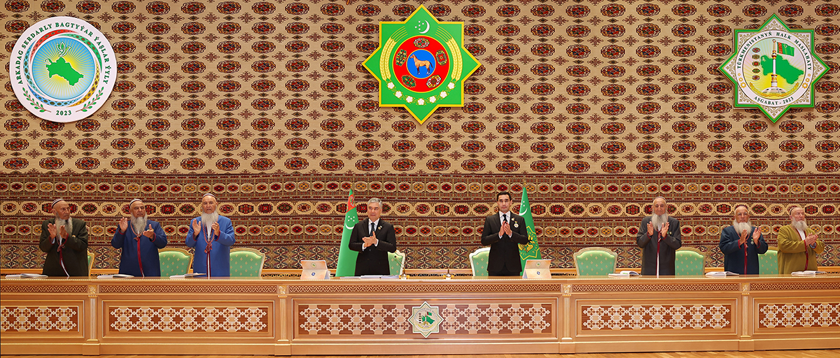 Заседание Халк Маслахаты Туркменистана
