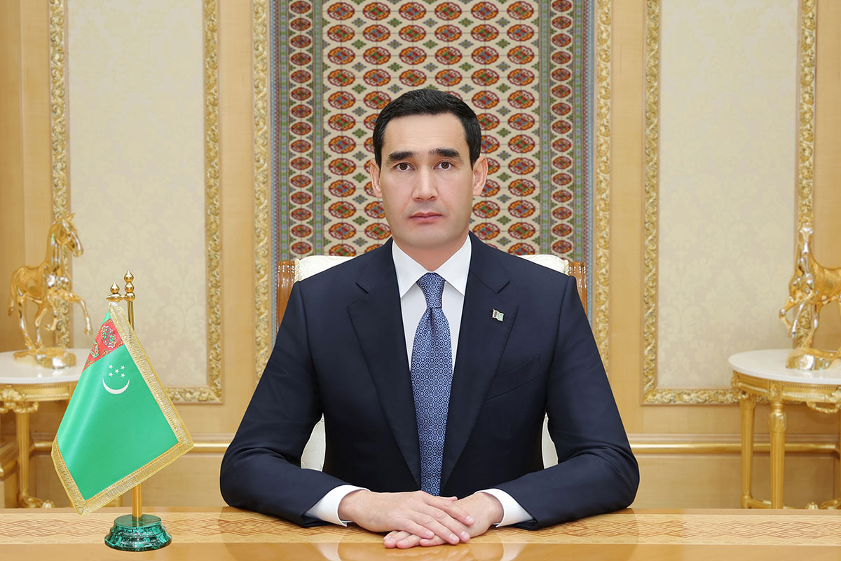 The President of Turkmenistan received the Governor of the Astrakhan region of Russia