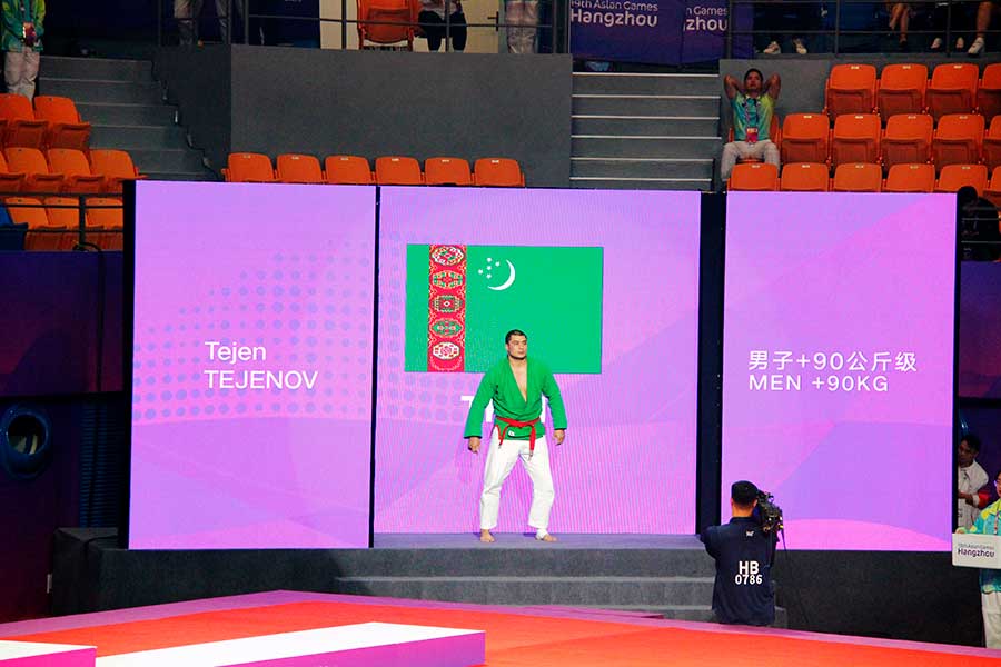 Kurash masters from Turkmenistan won silver and bronze at the Asian Games in Hangzhou
