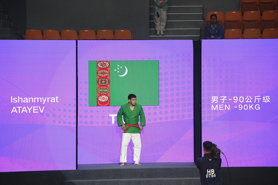 Мастера кураша из Туркменистана завоевали третью медаль на Азиатских играх в Ханчжоу
