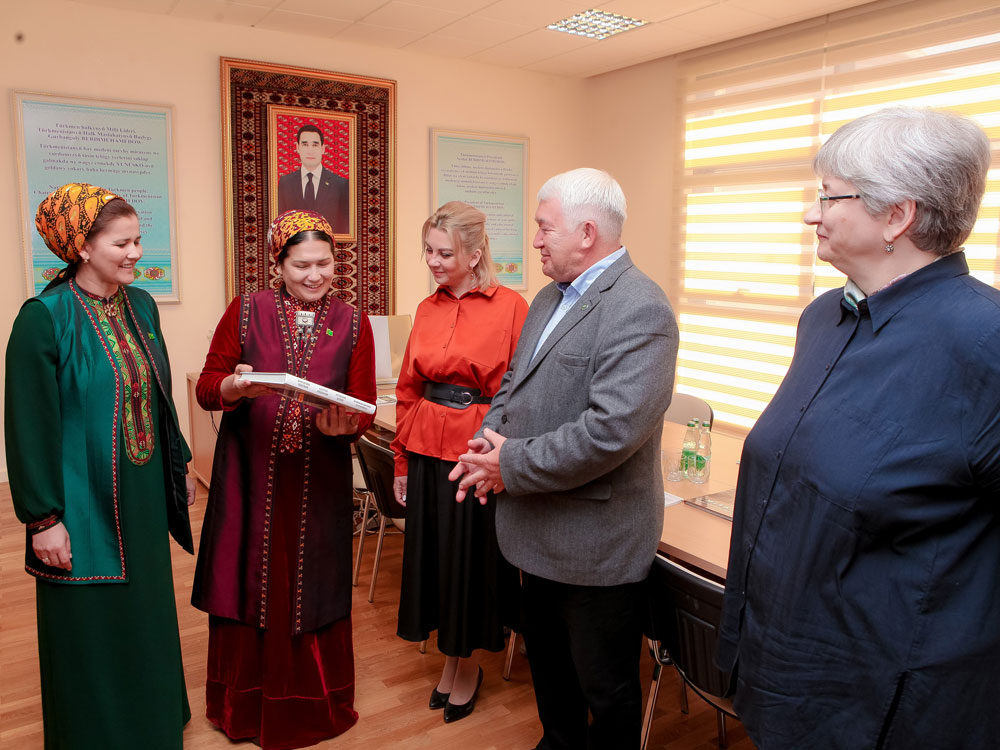 Representatives of Russian universities visited TSU named after Magtymguly