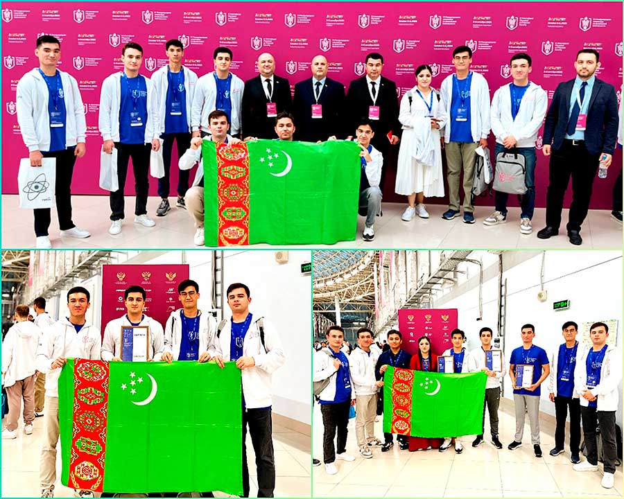 Students from Turkmenistan are winners of the III International financial security Olympiad