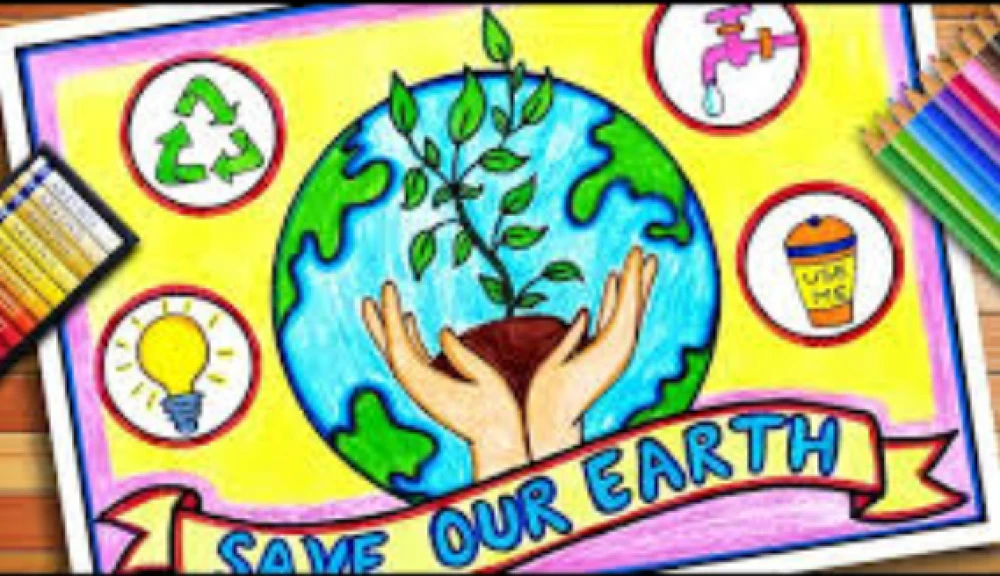 Save Nature Drawing Save Environment Pollution Drawing – Otosection
